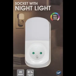 Adaptateur de prise avec veilleuse | Action FR