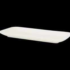 Assiette rectangulaire Blanc | Action FR