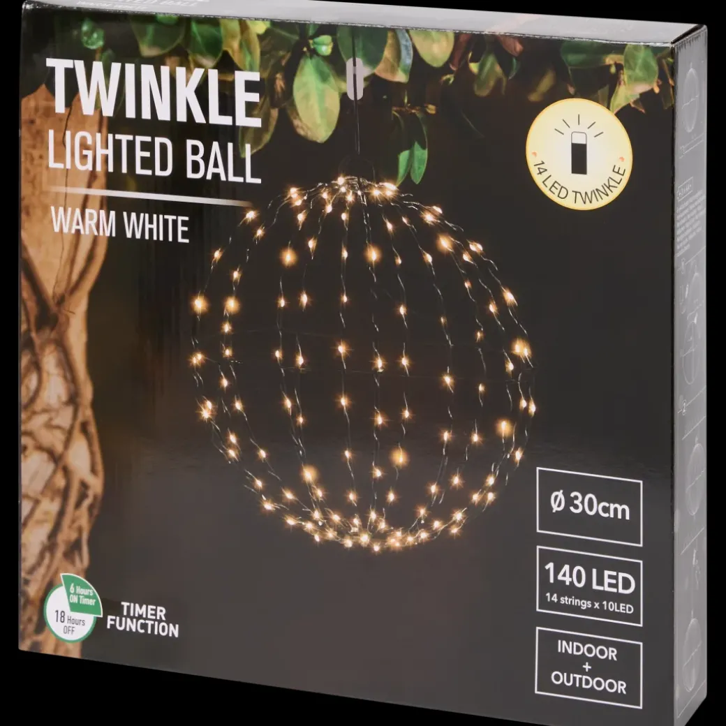 Boule lumineuse blanc chaud | Action FR
