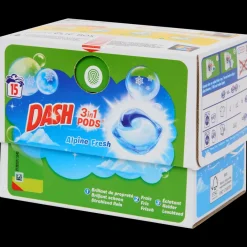 Capsules de lessive 3-en-1 Dash Alpine Fresh | Action FR