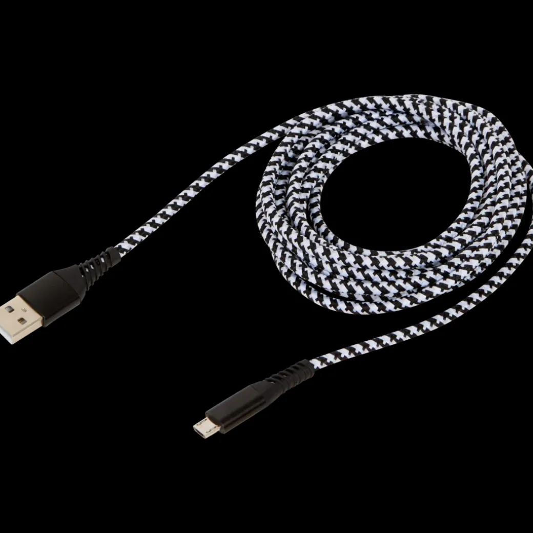Câble de charge et de transfert de données Sologic Micro-USB 3 m | Action FR