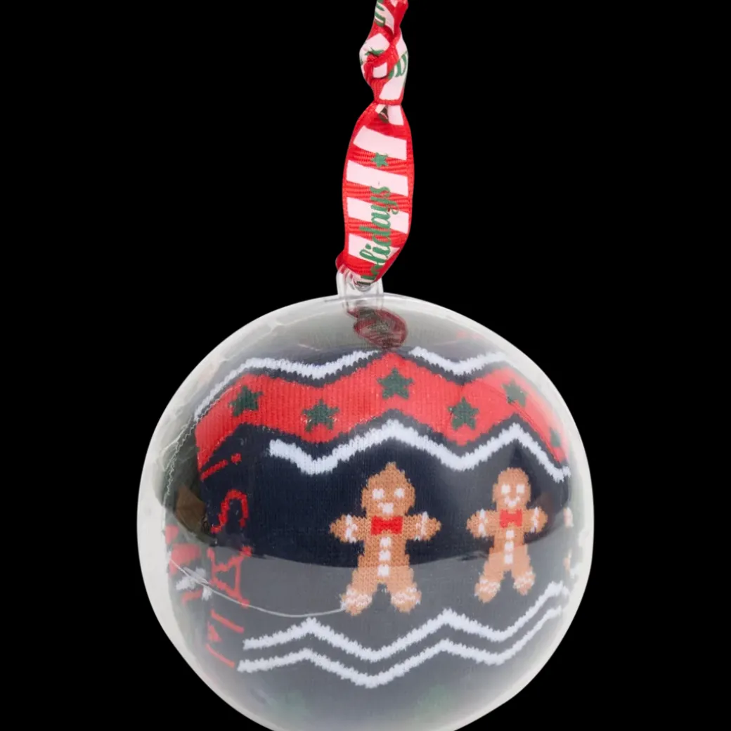 Chaussettes de Noël dans une boule de Noël | Action FR
