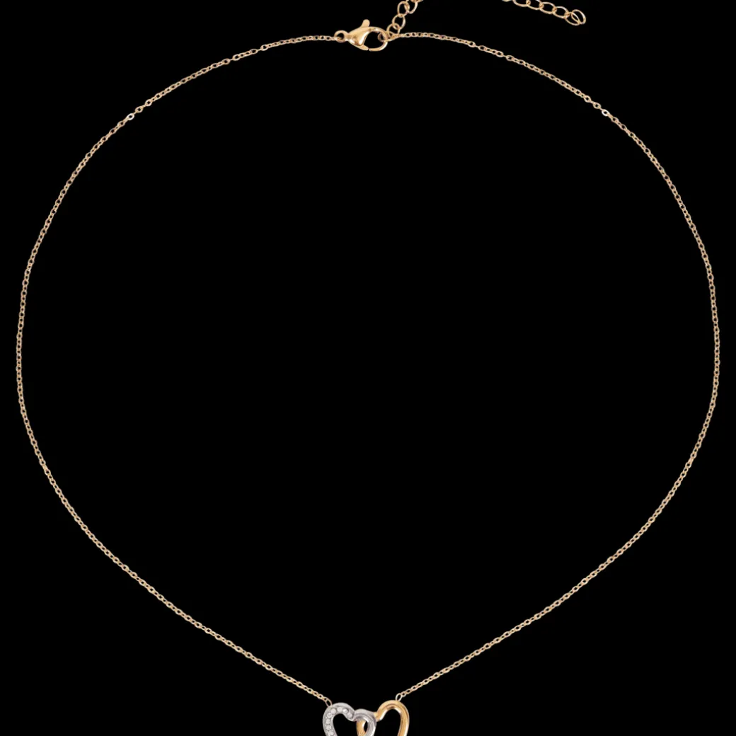 Collier en inox avec cristaux Swarovski | Action FR