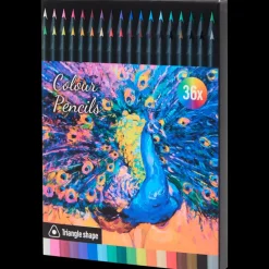 Crayons de couleur triangles | Action FR