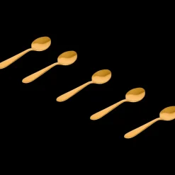 Cuillères à café Gold 5 Pièces | Action FR