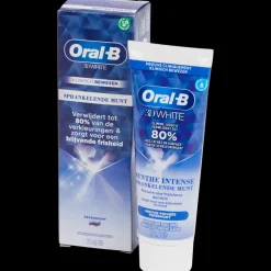 Dentifrice Oral-B 3D White Menthe intense | Action FR