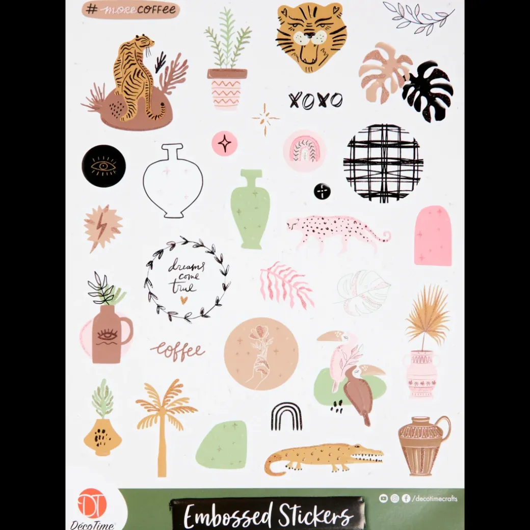 Feuilles d'autocollants DécoTime | Action FR