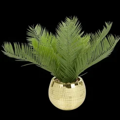 Fougères artificielles en pot disco Excellent Flowers | Action FR