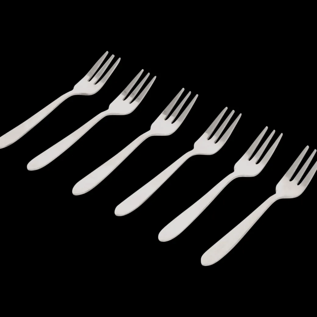 Fourchettes à dessert Silver 6 Pièces | Action FR