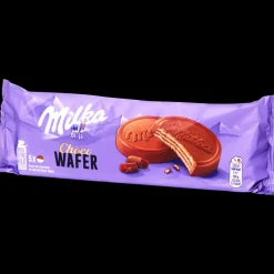 Gaufrettes enrobées de chocolat Milka | Action FR