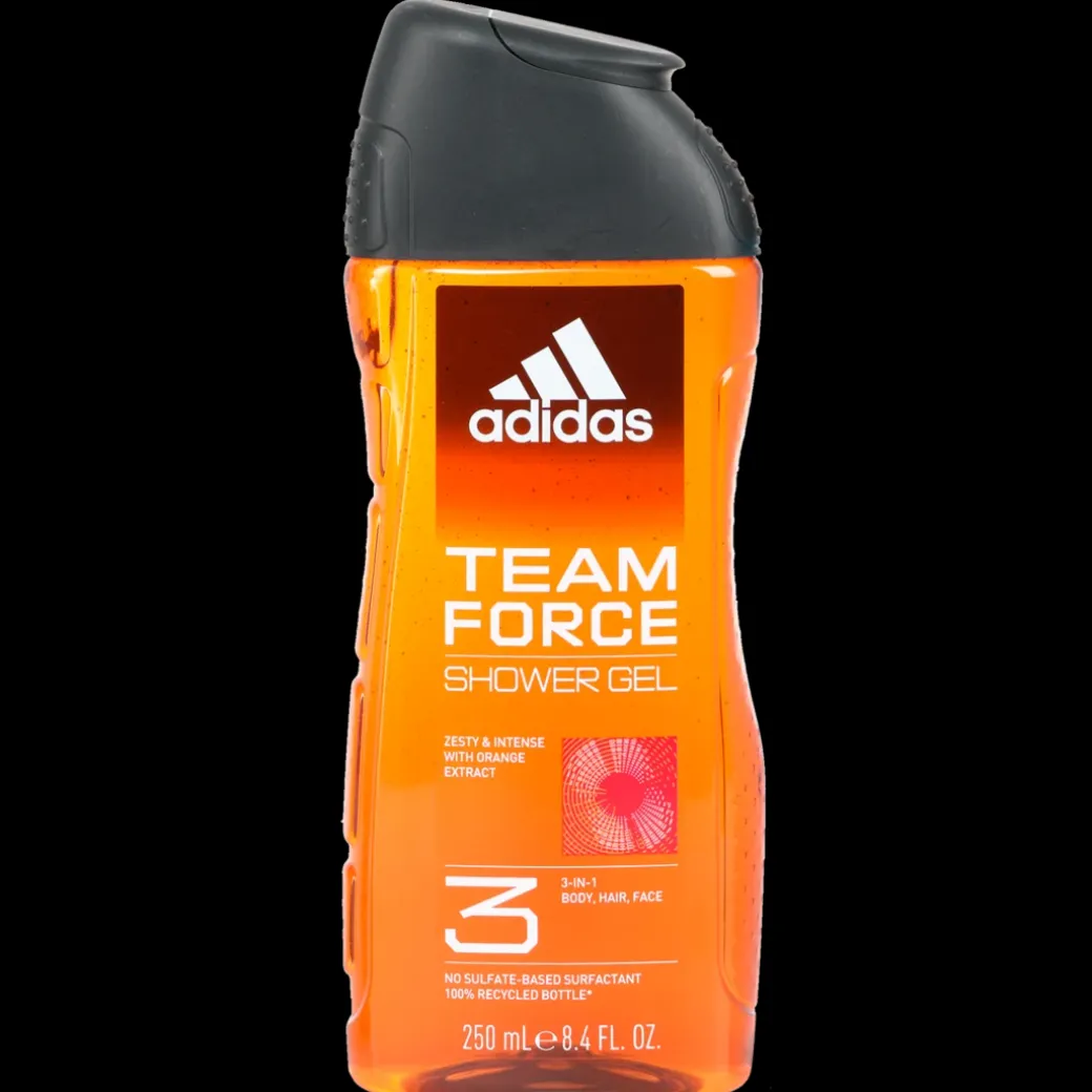 Gel douche Adidas Team Force Frais 250 ml | Action FR