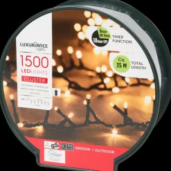 Guirlande lumineuse en grappe LED Luxuriance Lights | Action FR