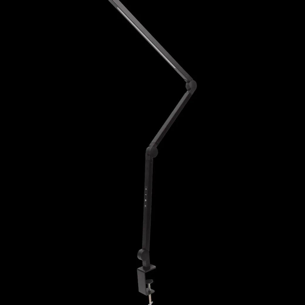 Lampe de bureau avec pince Noir | Action FR