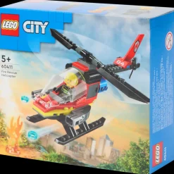 LEGO City L'hélicoptère de secours des pompiers Dès 5 ans | Action FR