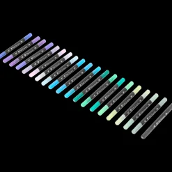 Marqueurs double pointe à paillettes DécoTime | Action FR