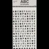 Mini-autocollants alphabet Craft Universe | Action FR