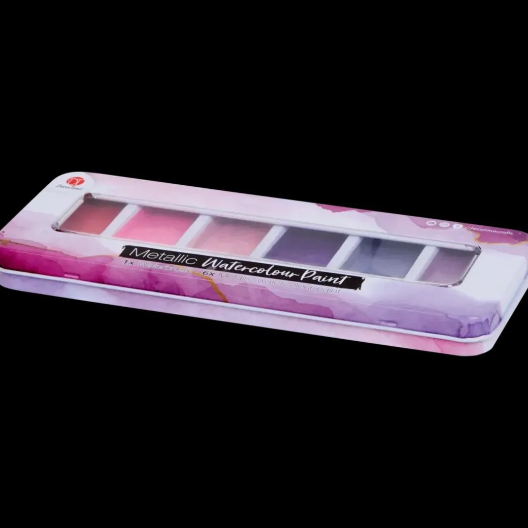 Peinture aquarelle métallique DécoTime | Action FR