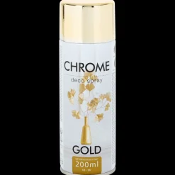 Peinture en aérosol à effet chromé Doré Gold | Action FR
