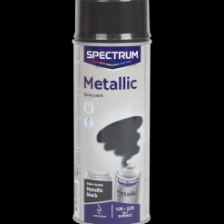 Peinture métallisée en aérosol Spectrum Noir Noir 400 ml | Action FR