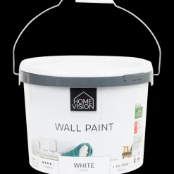 Peinture murale mate Home Vision Blanc Blanc 10 litre | Action FR