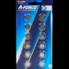 Piles boutons A-Force 12 Pièces | Action FR
