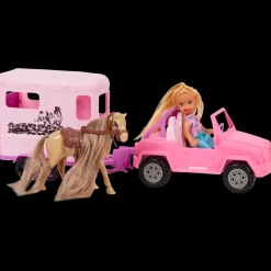 Poupée et remorque à chevaux Dès 3 ans | Action FR