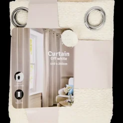 Rideau occultant bouclé Polyester | Action FR