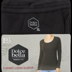 T-shirt basique Dolce Bella Noir Femme | Action FR